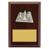 Walnut peak plaque chess with timber construction