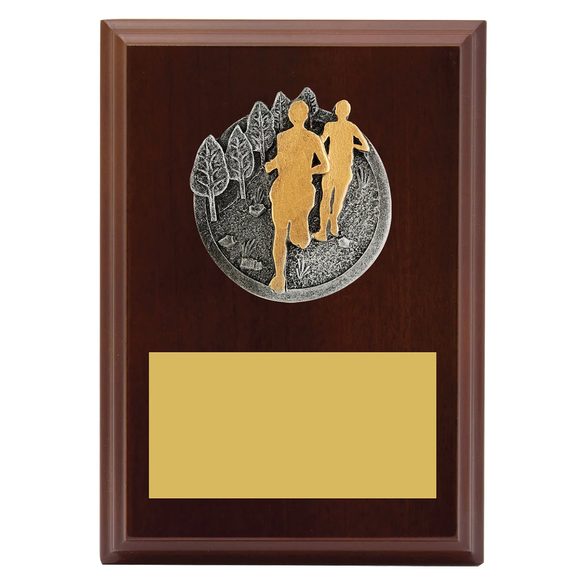Walnut peak plaque cross country with timber construction