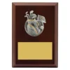 Walnut peak plaque golf with timber construction