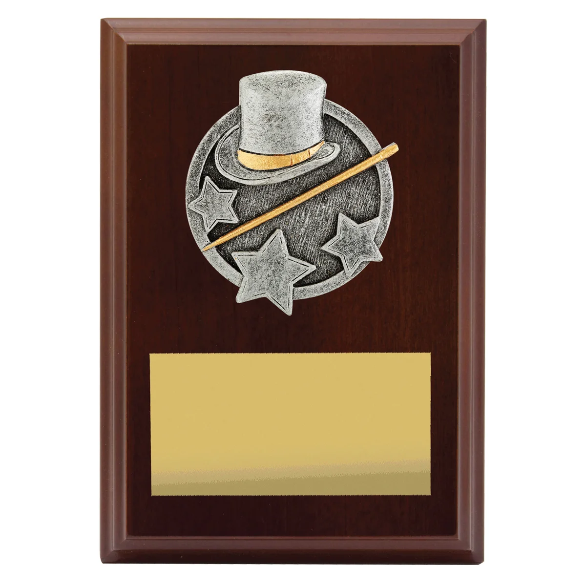 Walnut peak plaque jazz / tap with timber construction