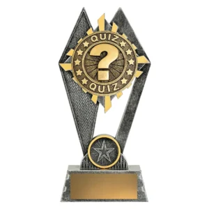 Silver peak - quiz with resin construction