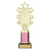 Pink pink fanfare with plastic / marble construction