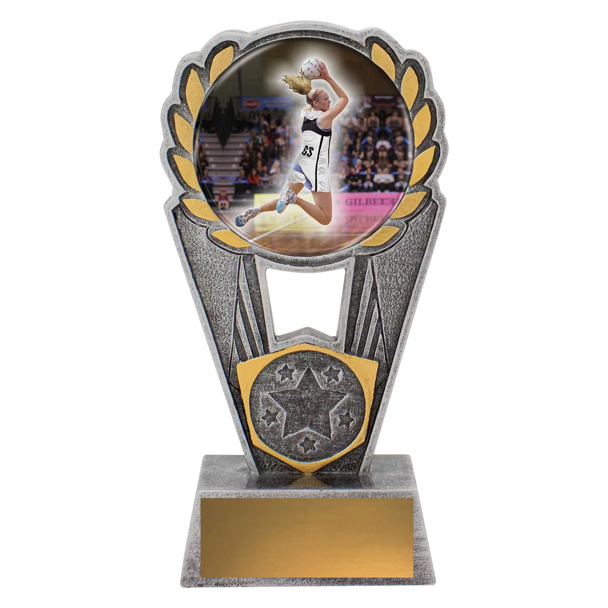 Silver player polaris - colour with resin construction