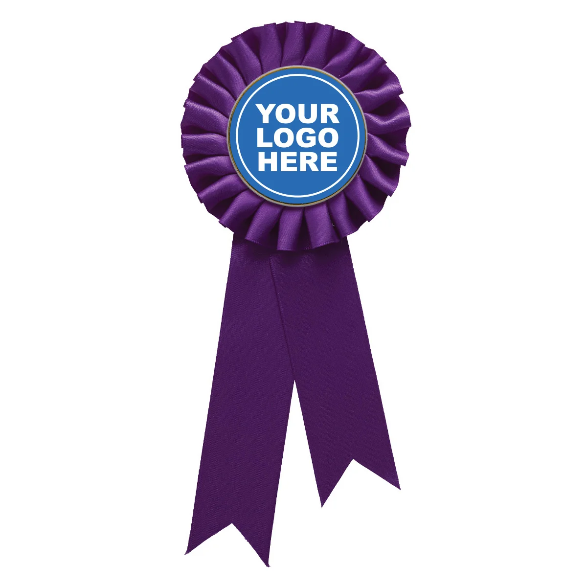 Purple purple rosette w/ hook