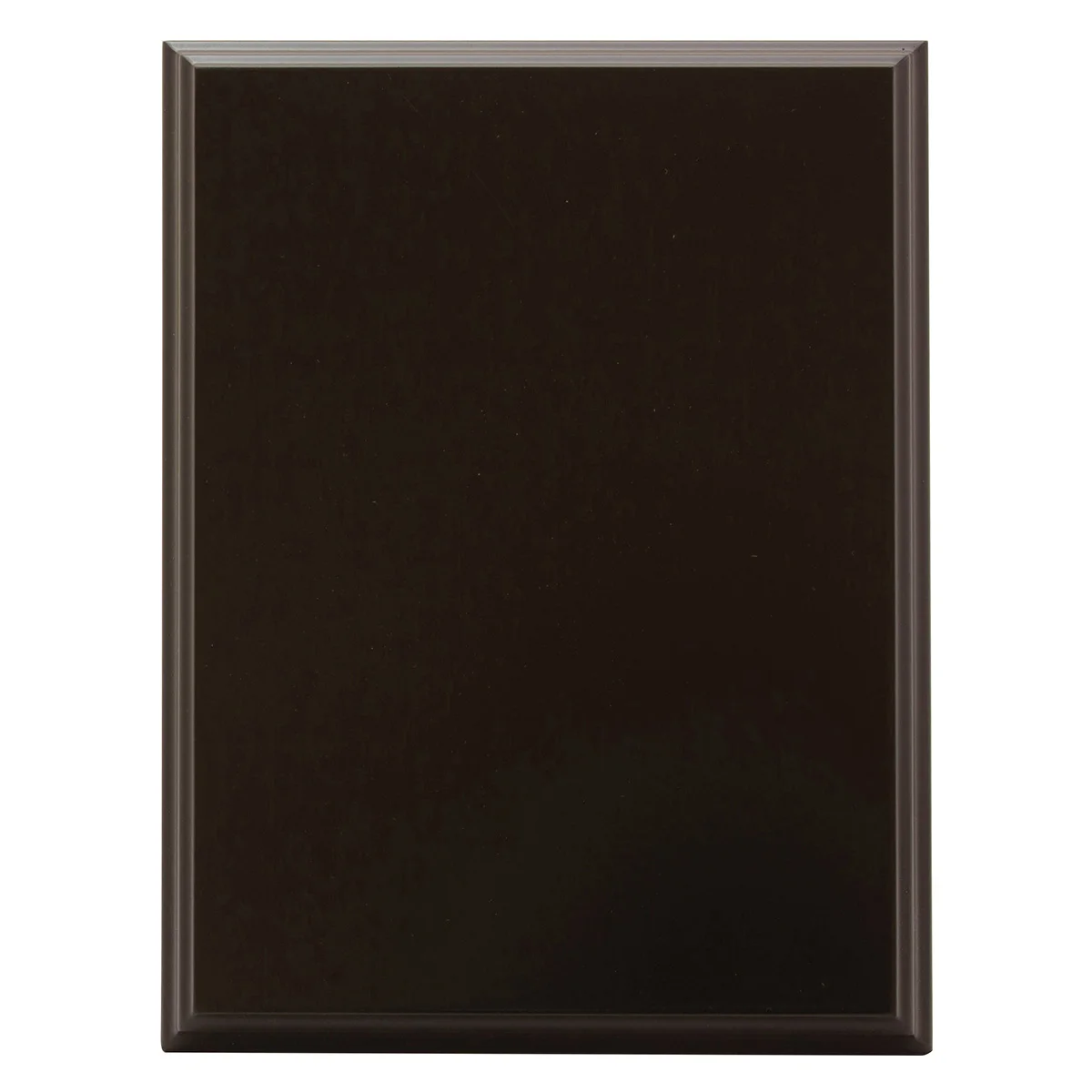 Black quality black plaque with timber construction