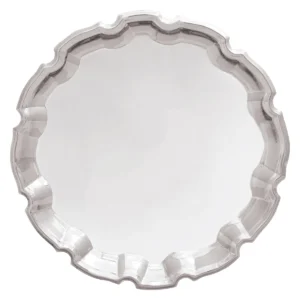 Silver randwick tray with metal construction