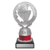 Red red torch with plastic / marble construction