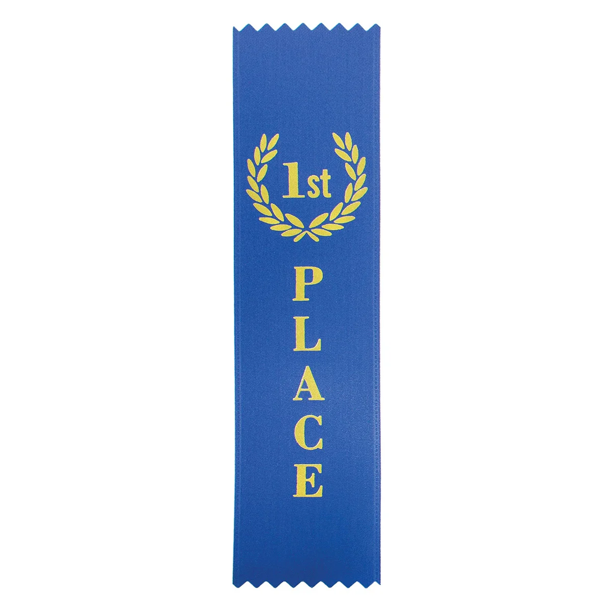 Blue ribbon - 1st place with ribbon construction