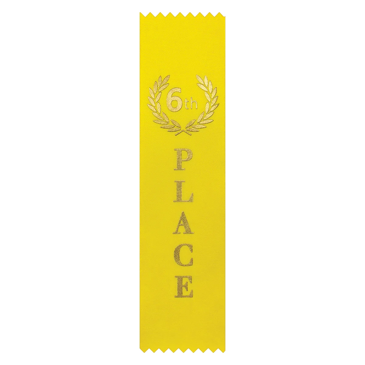 Yellow ribbon - 6th place with ribbon construction