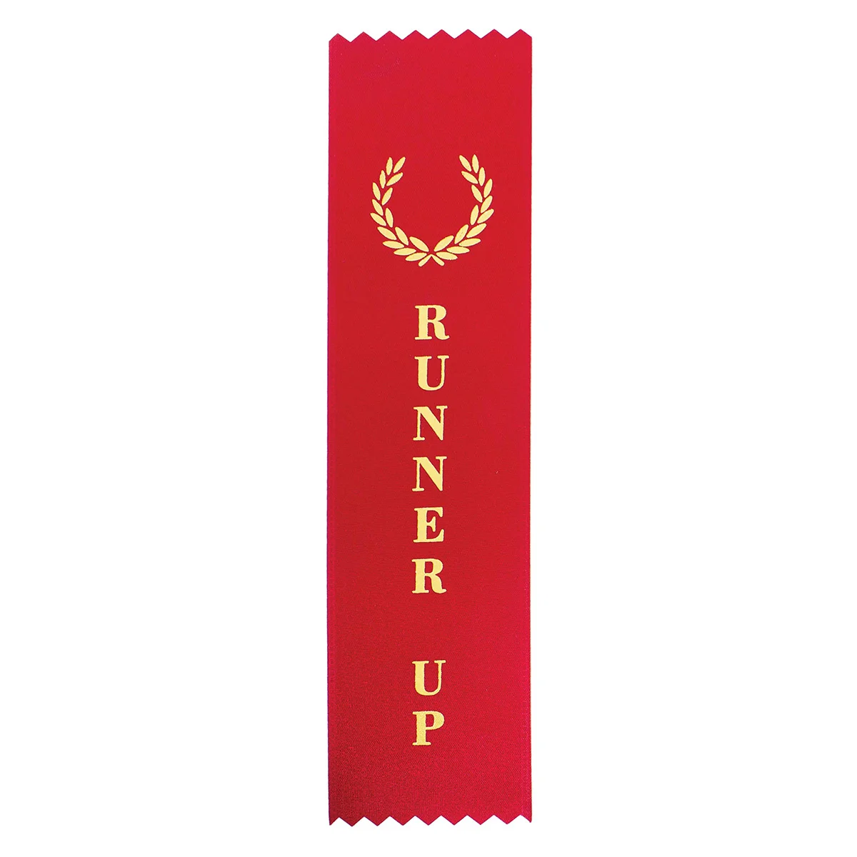 Red ribbon - runner up with ribbon construction