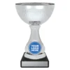 Silver silver lucca with plastic / metal / marble construction
