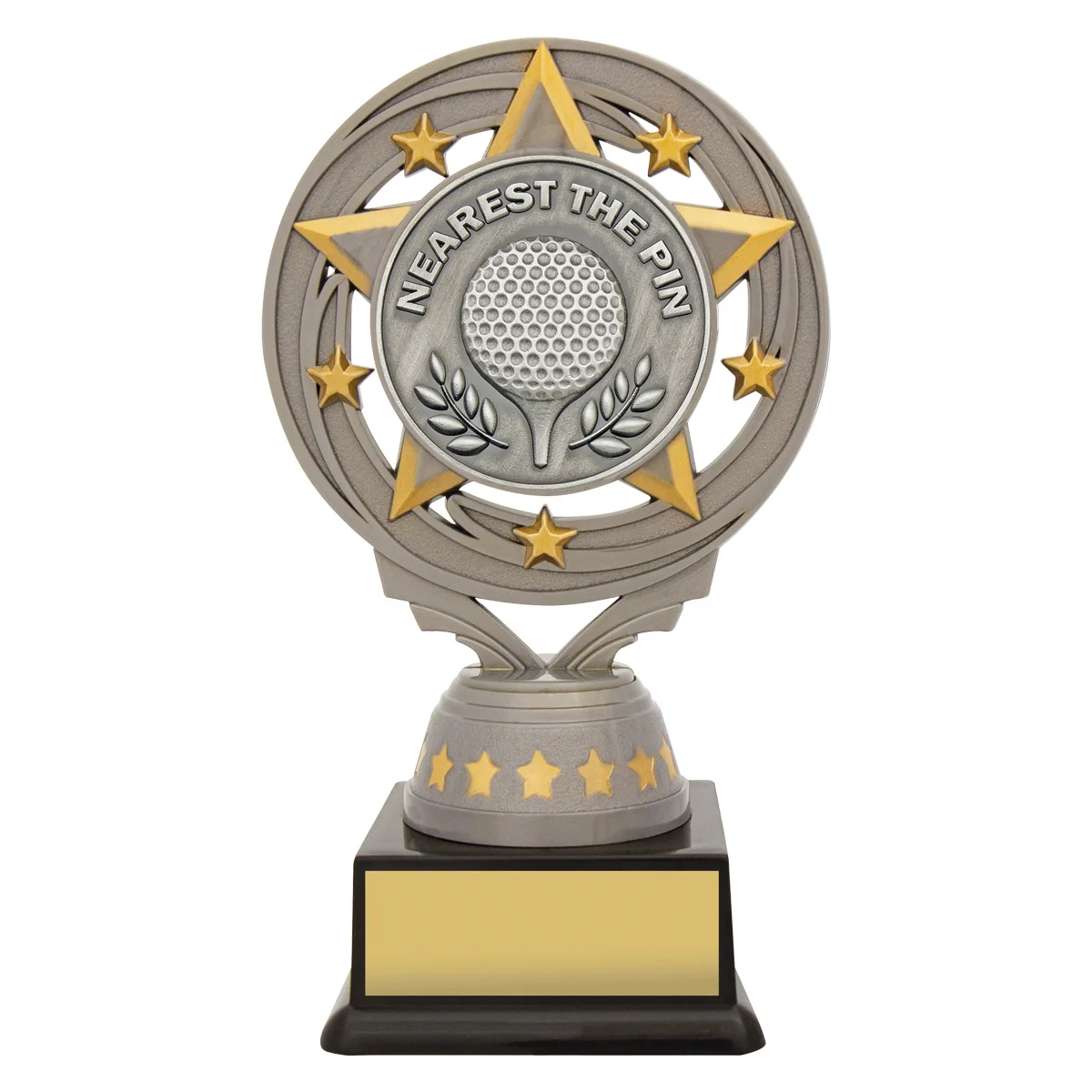 Silver silver nearest the pin torch with plastic construction