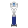 Blue / silver silver triumph with plastic / marble construction