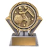 Silver / gold spartan - batting with resin construction
