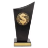 Black spartan crest - dollar with timber construction