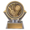 Silver / gold spartan - cricket with resin construction