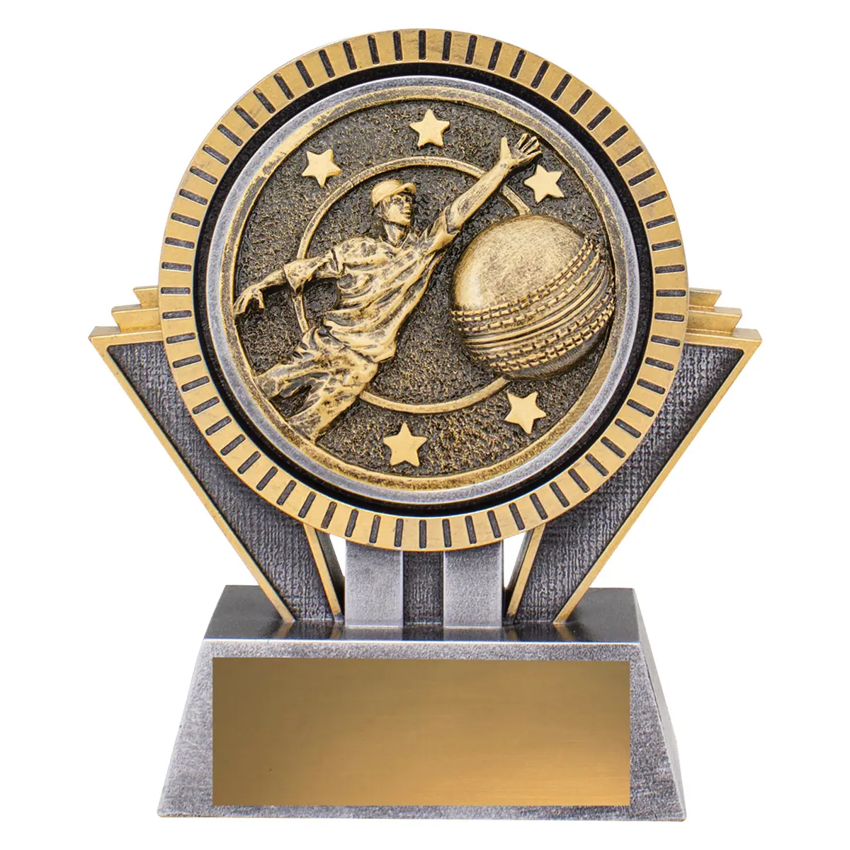 Silver / gold spartan - fielding with resin construction