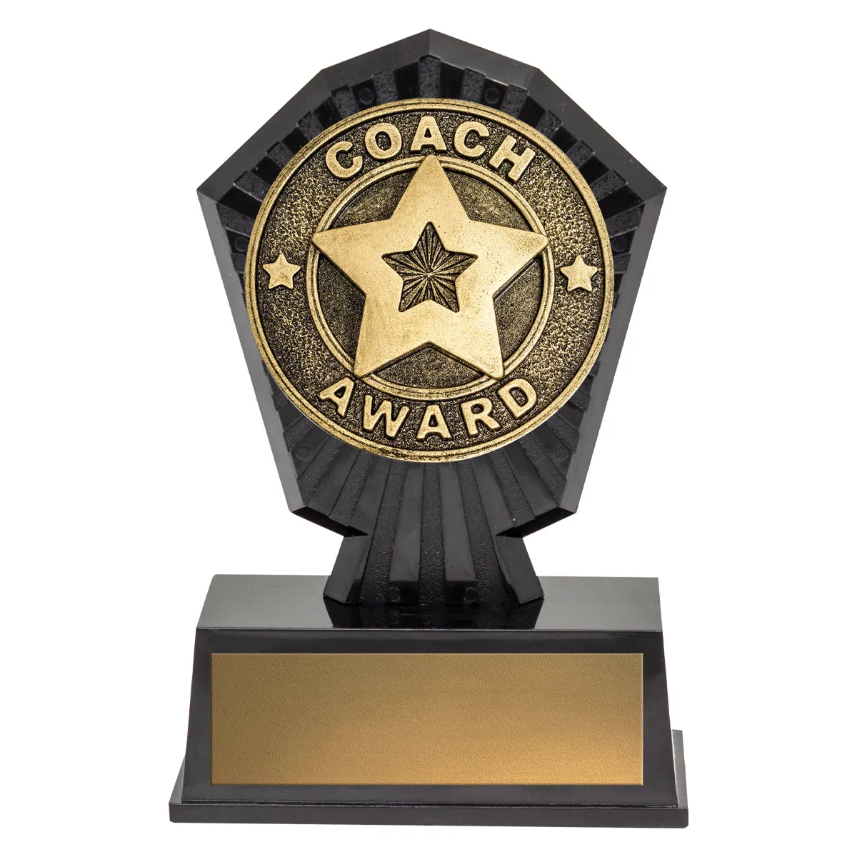 Gold super mini - coach award with plastic construction