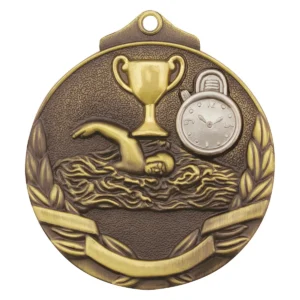 Gold swim two tone with metal construction