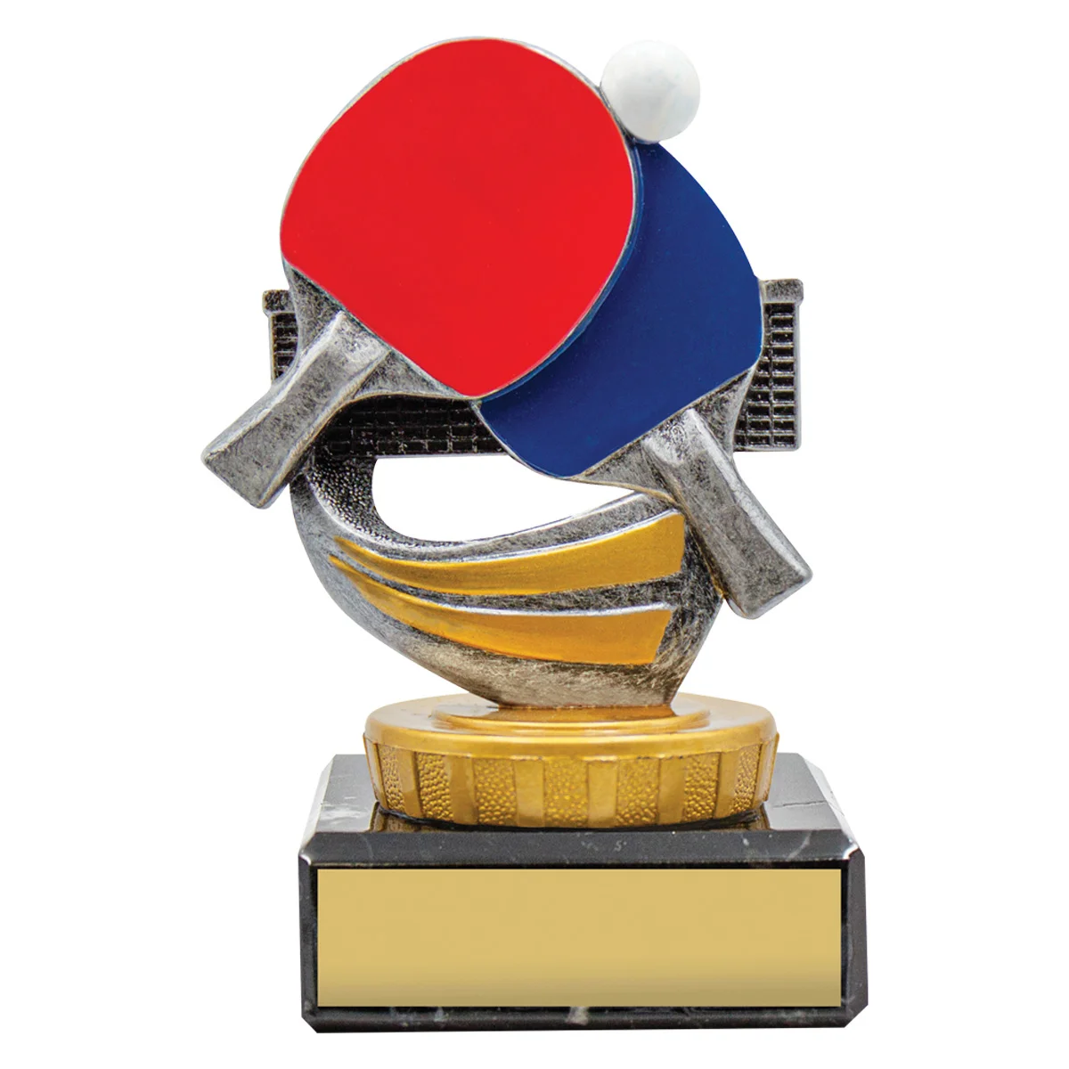 Black table tennis marble with marble construction