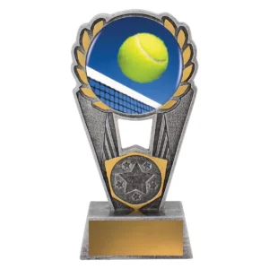 Silver tennis polaris - colour with resin construction