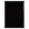 Black value plaque black with timber construction