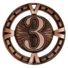 Bronze varsity 3rd place with metal construction