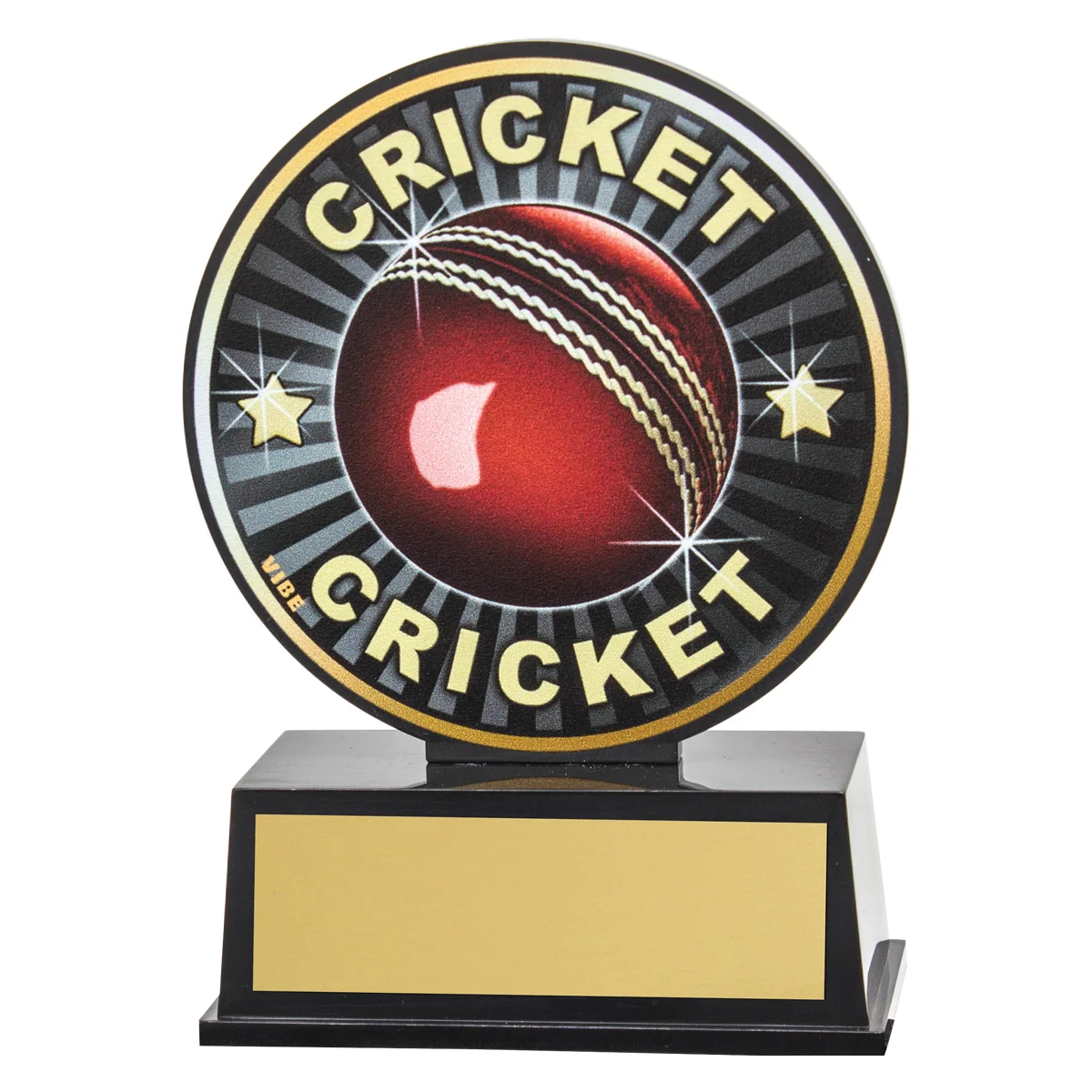 Black vibe cricket with plastic construction