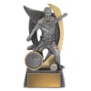 Silver warrior - male with resin construction
