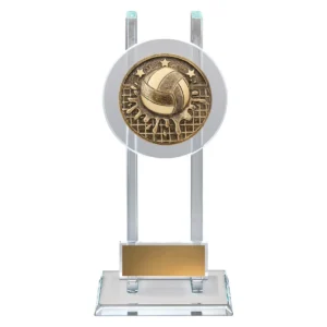 Gold water polo spartan glass with glass construction