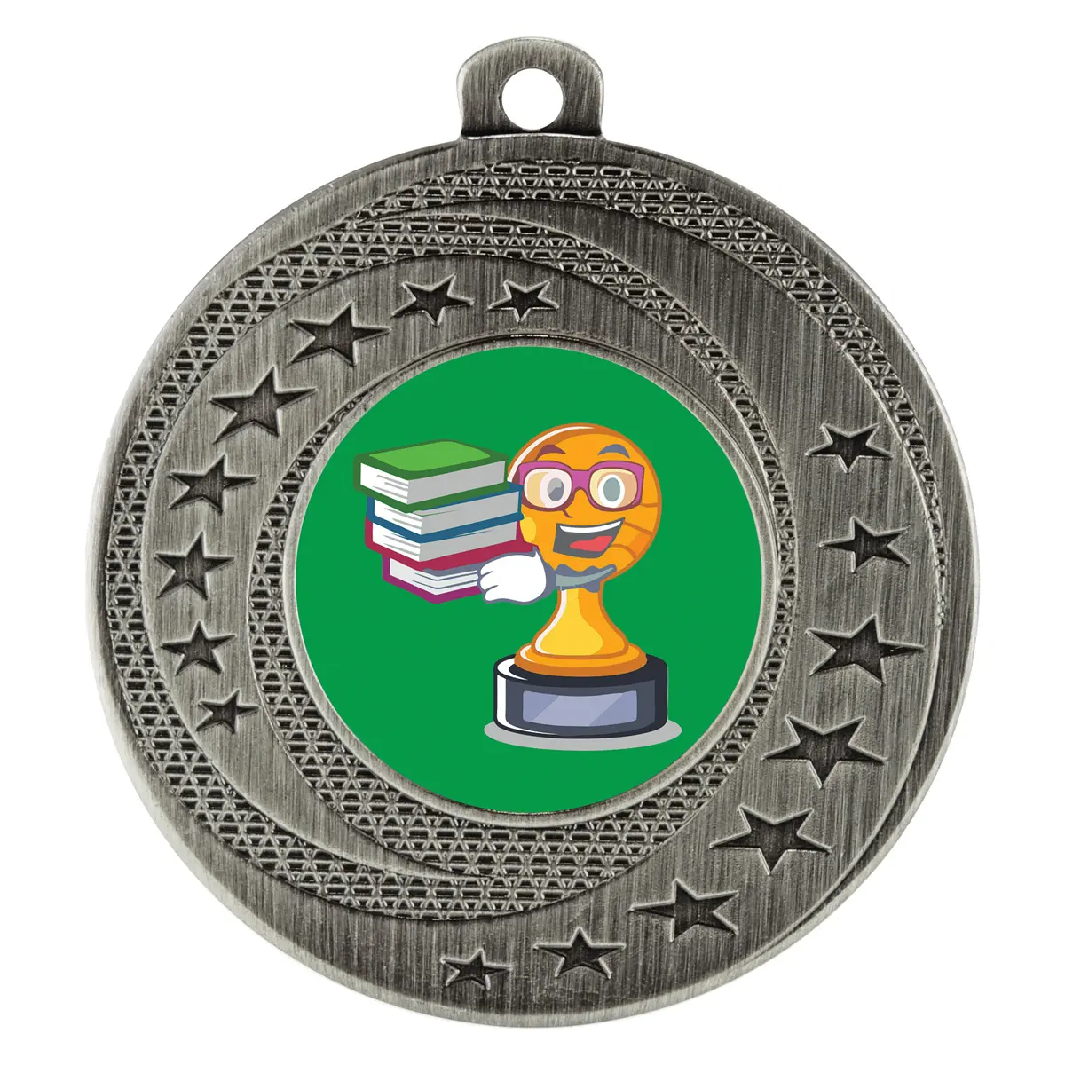 Silver wayfare - academic character with metal construction