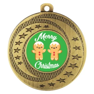 Gold wayfare - christmas with metal construction