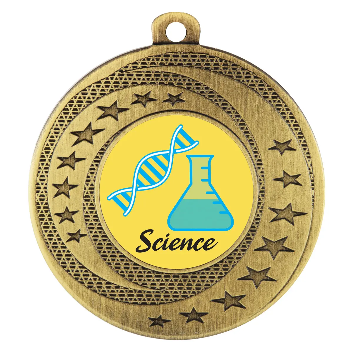 Gold wayfare - science with metal construction