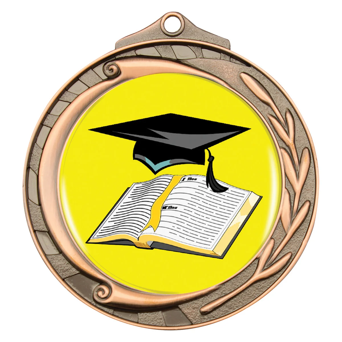 Bronze wreath - academic with metal construction