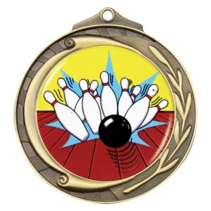 Gold wreath - strike with metal construction