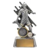 Silver zoom series - female with resin construction