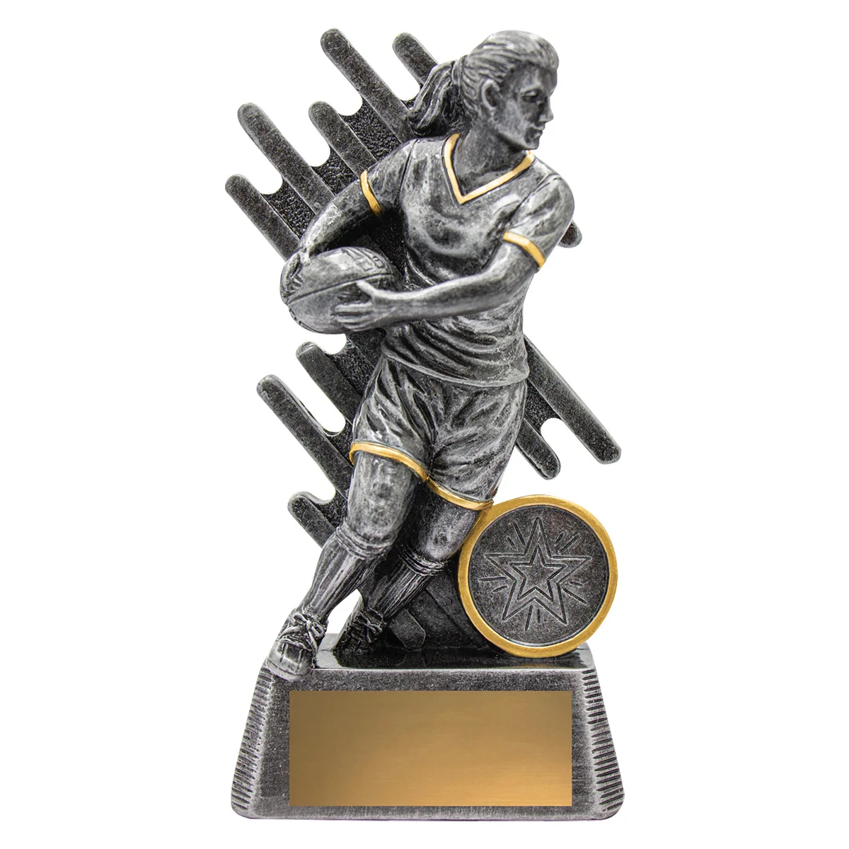 Silver zoom series - female with resin construction