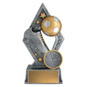 silver Arrow - football with resin construction
