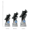Blitz trophies next to ruler