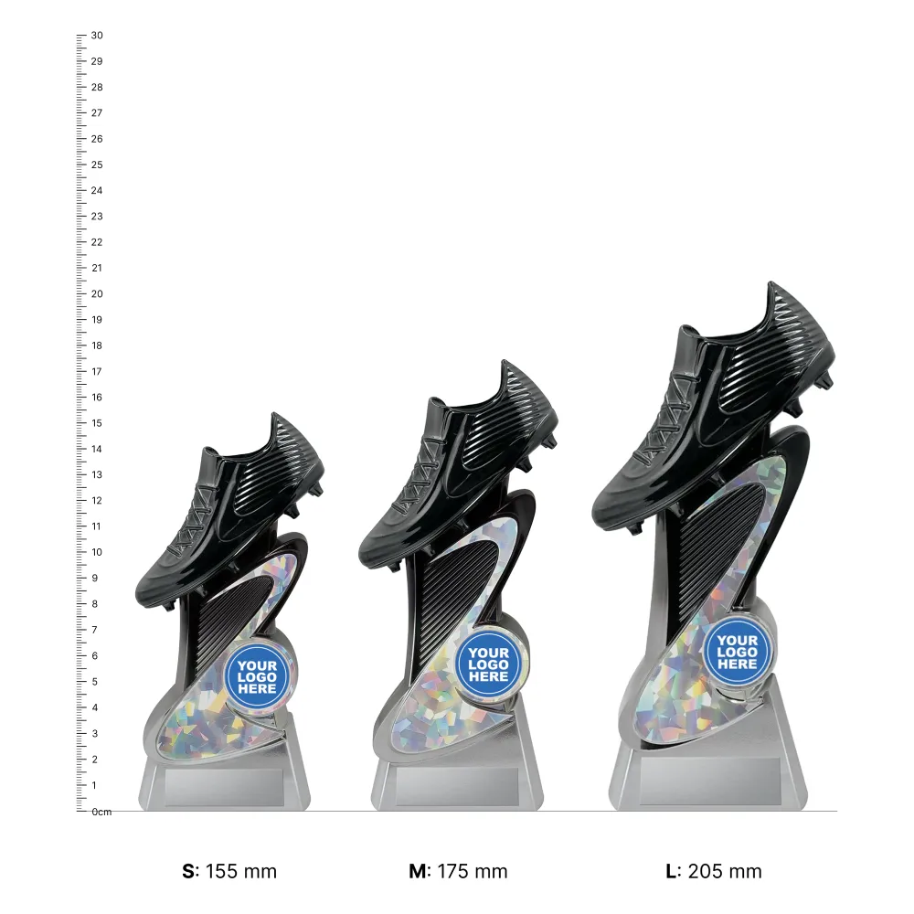 Blitz trophies next to ruler