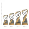 cooking arclight trophies next to ruler